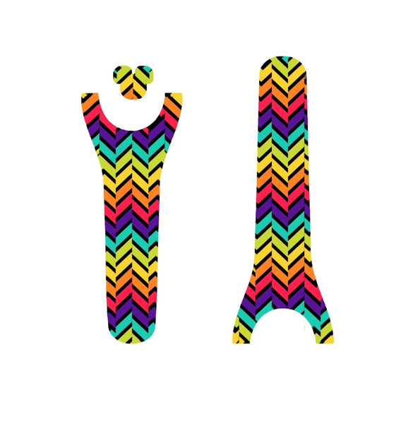 Colorful Chevron Decal for Magic Band