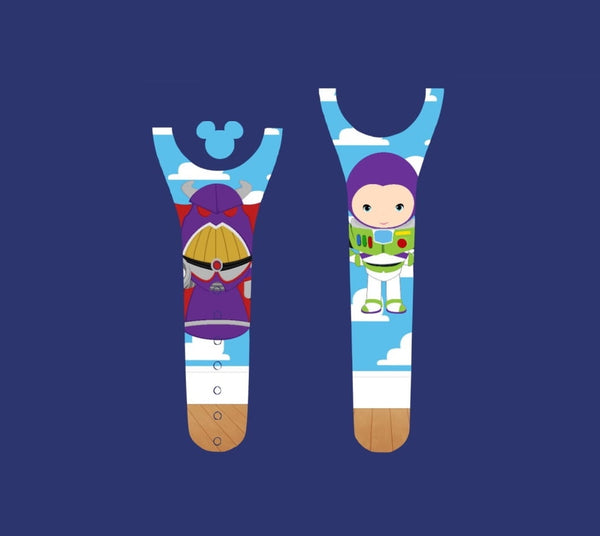 Astronaut and Evil Emperor Decal for Magic Band