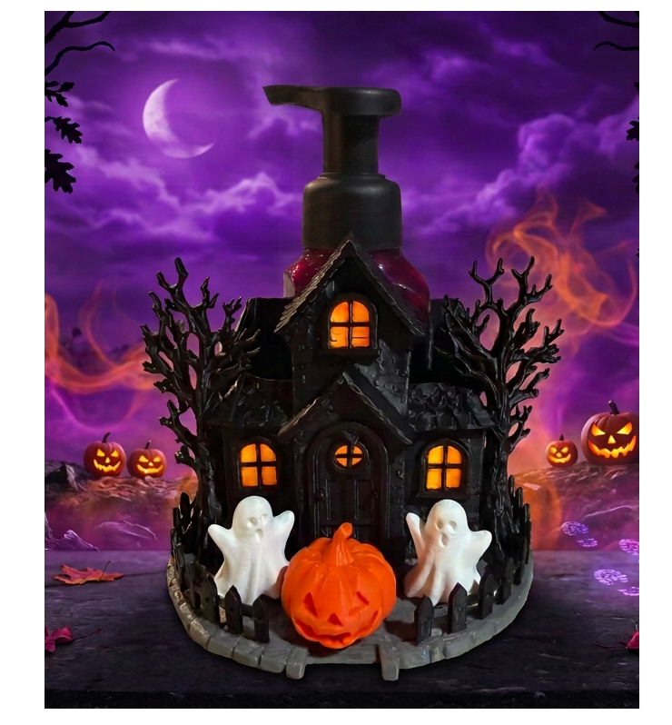 Haunted House Soap Dispenser Holder