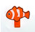 Clown Fish Magnetic Cruise Hook for Hanging in Cabins, Staterooms