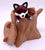 Flexible Fox and Tree Stump Container