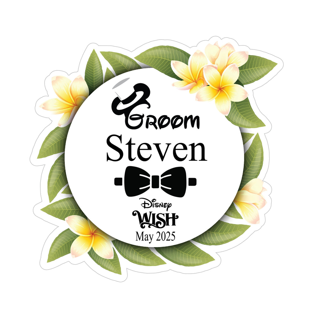 Mouse Boy Groom Wedding Cruise Door Magnet