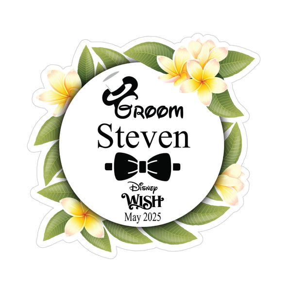 Mouse Boy Groom Wedding Cruise Door Magnet