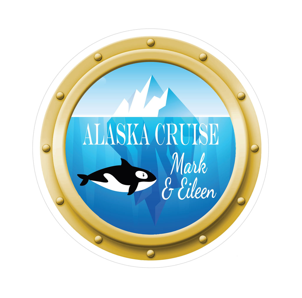 Alaska Porthole Cruise Door Magnet