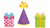 Birthday Cruise Door Magnets - 8 Piece Bundle Set