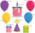 Birthday Cruise Door Magnets - 8 Piece Bundle Set
