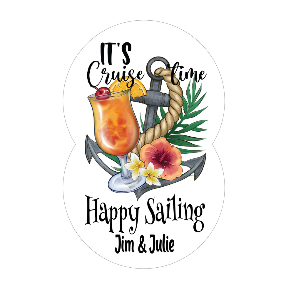 It's Cruise Time Cruise Ship Door Magnet
