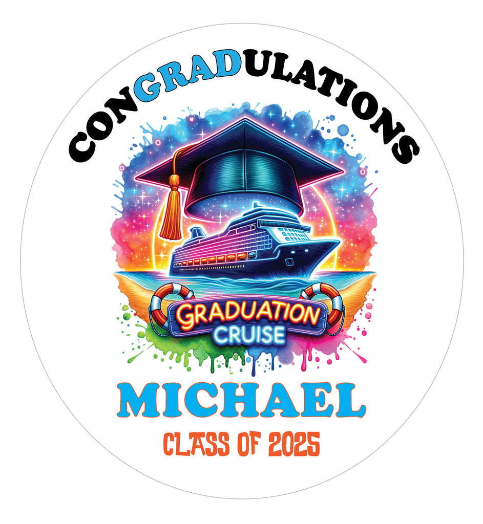 Graduation Cruise Door Magnet