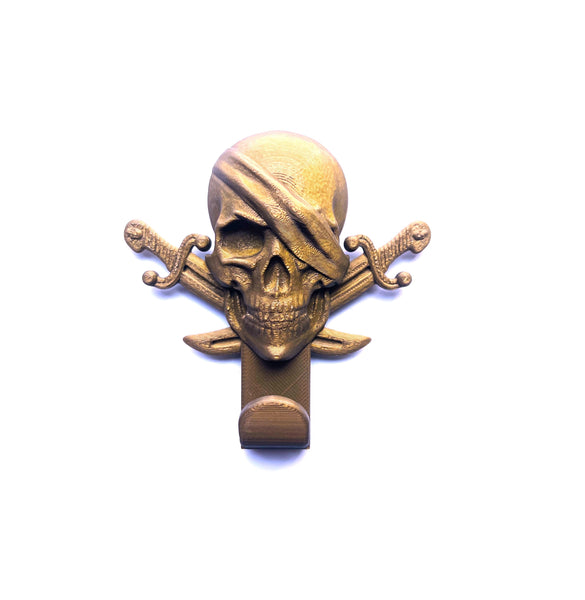 Bronze Pirate Magnetic Cruise Hook for Hanging in Cabins, Staterooms