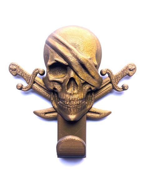 Bronze Pirate Magnetic Cruise Hook for Hanging in Cabins, Staterooms