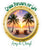 Palm Tree Beach Chairs Couple Cruise Door Magnet