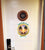 Palm Tree Beach Chairs Couple Cruise Door Magnet