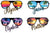 Sunglasses Cruise Door Magnet 4 Design Choices