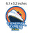 Theme Park Express at Sea Cruise Door Magnet