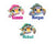 Cute Turtle Cruise Door Magnet 3 Color Choices