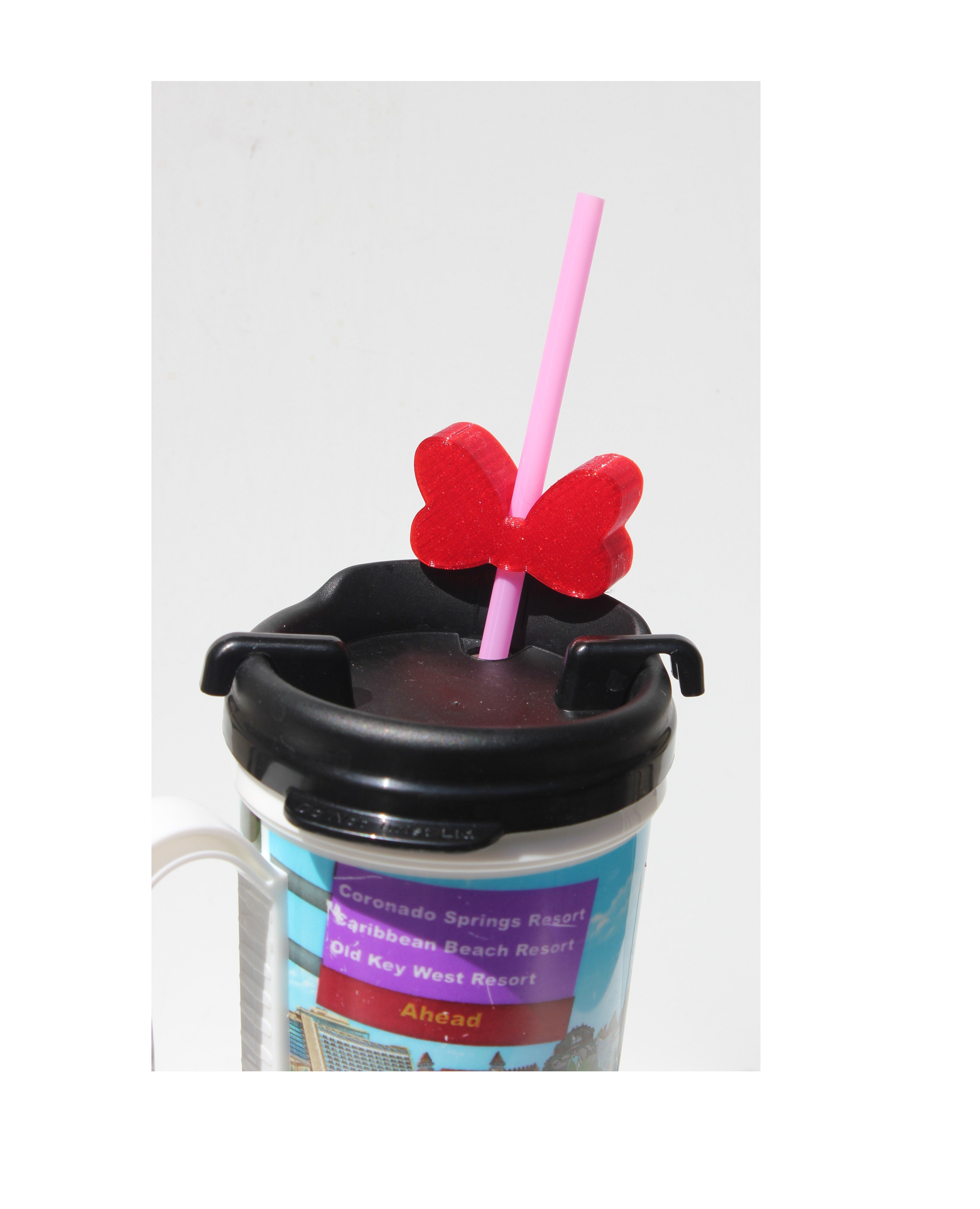 Bow Straw Topper
