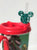 Mouse Christmas Ornament Straw Topper