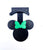 Mouse Head Green Bow Wall Mount