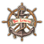 Ship Wheel and Anchor Cruise Door Magnet