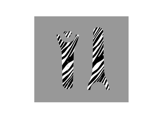 Zebra Print Pattern Decal for Magic Band