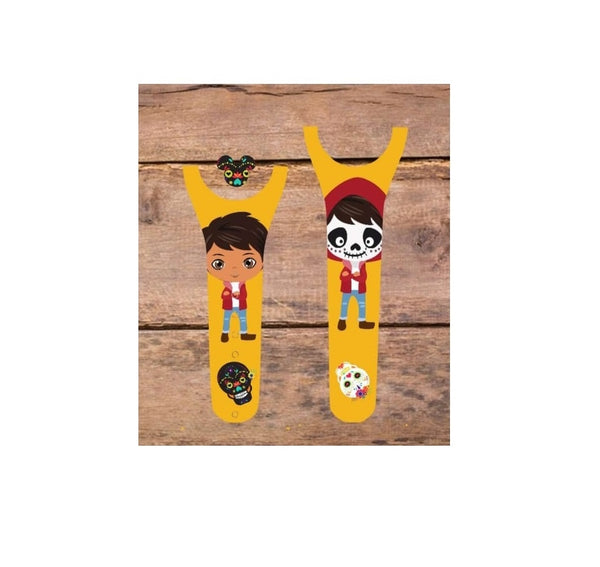 Day of the Dead Boy Decal for Magic Band