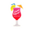 Pink Drink Cruisin & Boozin Personalized Cruise Door Magnet