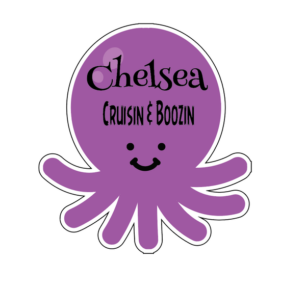 Octopus Cruise Door Magnet