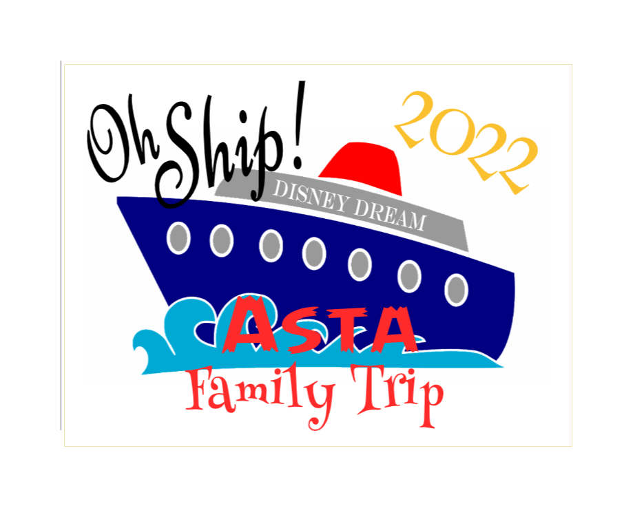 Oh Ship Family Trip Personalized Cruise Door Magnet