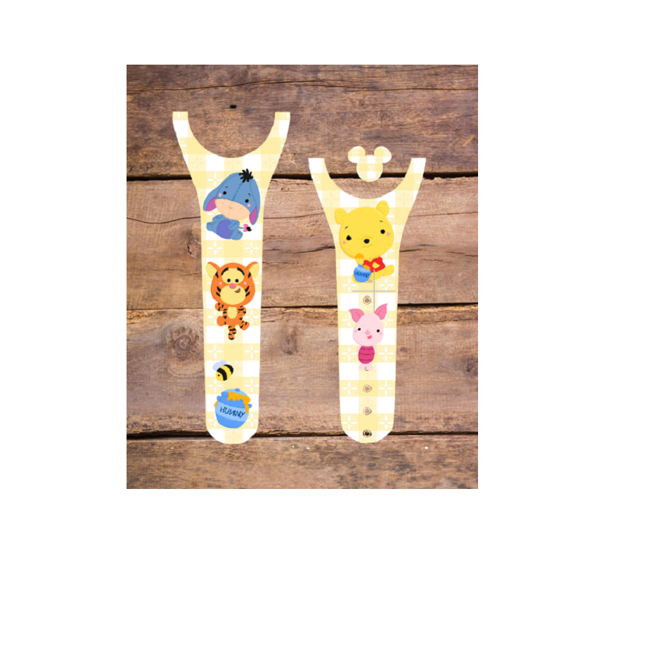 Pooh and Friends Decal for Magic Band