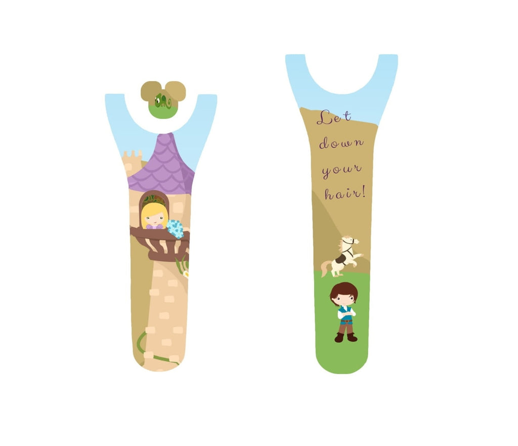 Princess In Tower and Boy Decal for Magic Band