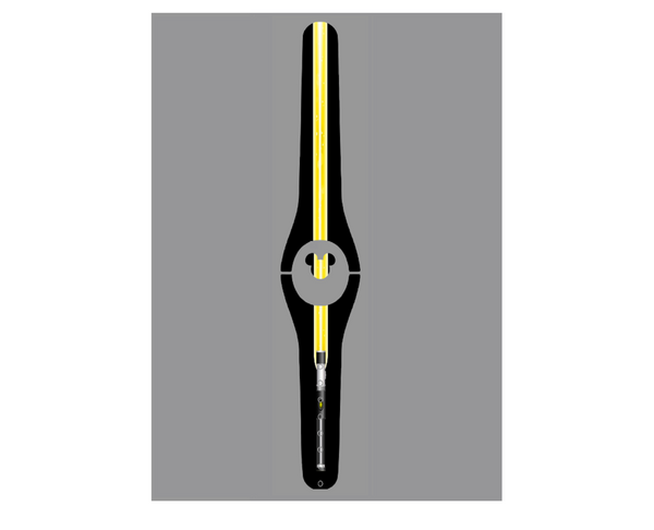 Lighted Yellow Laser Magic Band Decal