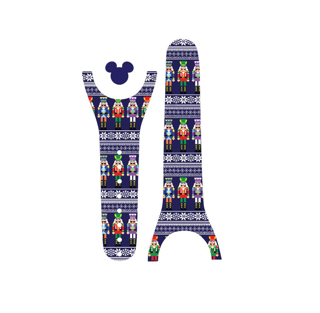 Ugly Christmas Sweater Nutcrackers Magic Band Decal